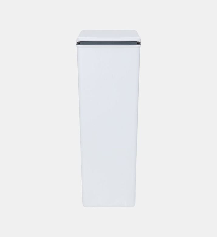 Eko Morandi Touch Plastic Recycler Bin - 30 L, White, Packshot View