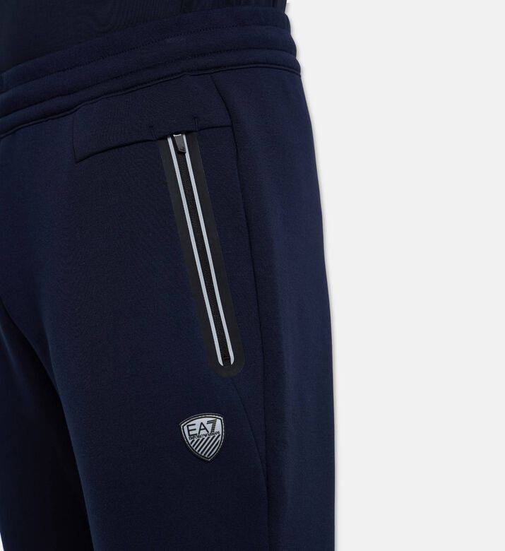 EA7 Drawstring Logo Trousers, Model View