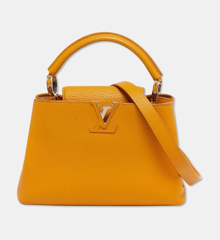 Louis Vuitton Preowned Louis Vuitton Safran Leather Capucines Bb Bag, Packshot View