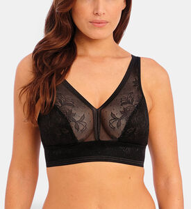 Wacoal Soft Cup Plunging Bra, Model View