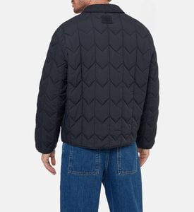 Maison Kitsune Quilted Design Long-sleeve Blouson, Model View Maison Kitsune Quilted Design Long-sleeve Blouson, Model View