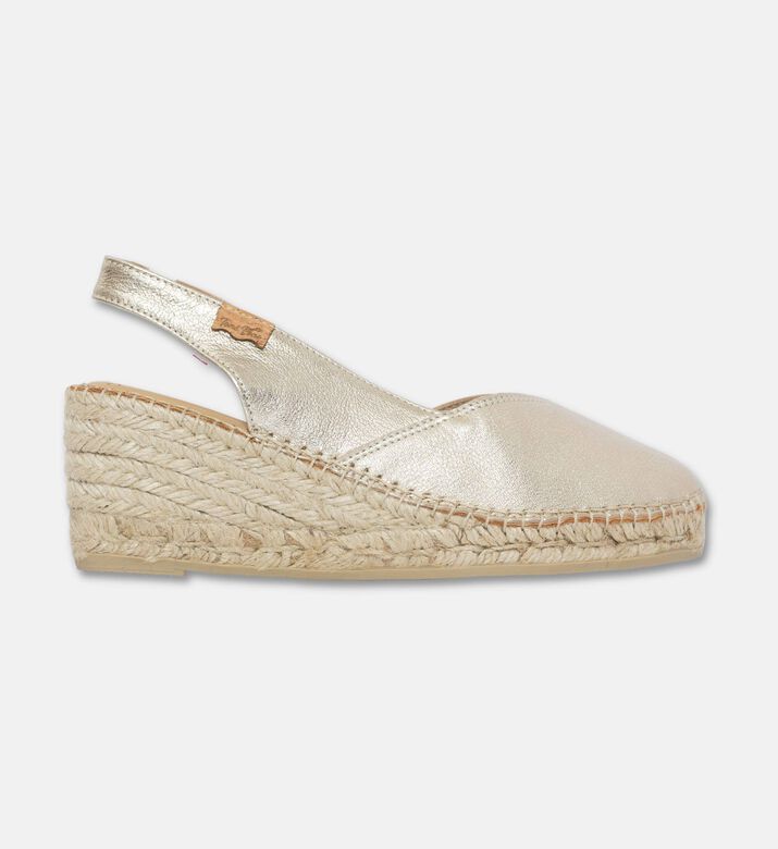Toni Pons Shoes Esp Termal Sued, Light-gold, Eu-37, Packshot View