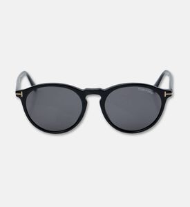 Tom Ford Square Gradient Lenses Sunglasses 52, Black, Packshot View