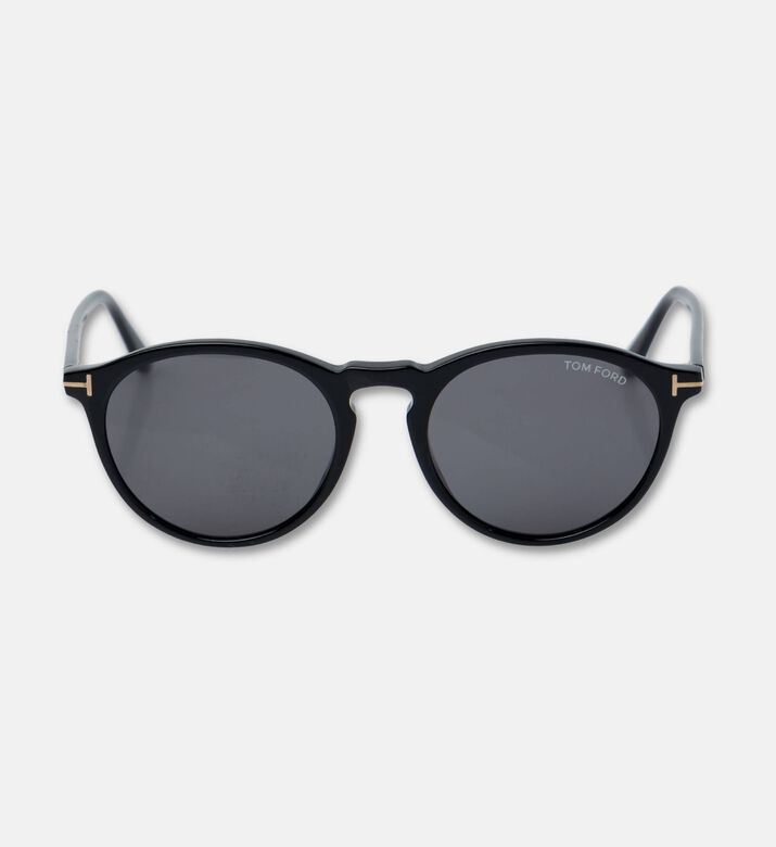 Tom Ford Square Gradient Lenses Sunglasses 52, Black, Packshot View