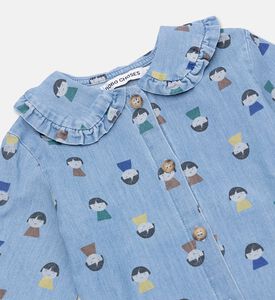 Bobo Choses All-over Print Long-sleeve Blouse, Packshot View