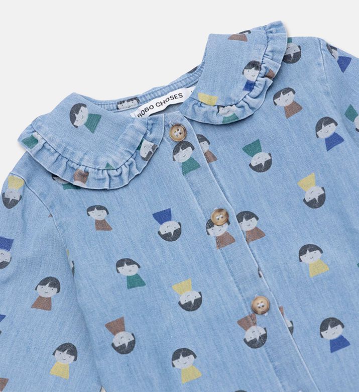 Bobo Choses All-over Print Long-sleeve Blouse, Packshot View