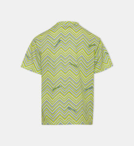 Junior Boy Zigzag Logo T-shirt