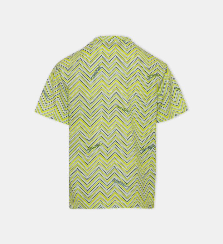 Junior Boy Zigzag Logo T-shirt