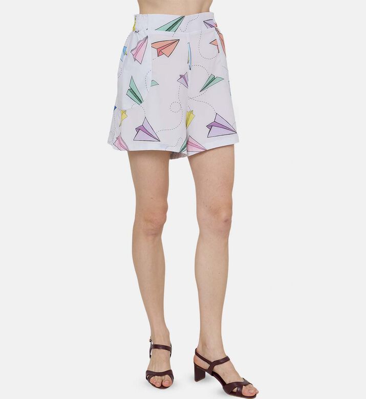 Paper Planes Printed Shorts