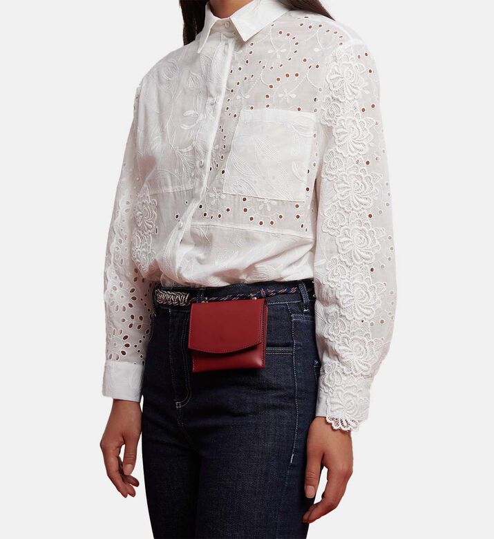 Patchwork Sangallo Embroidery Shirt