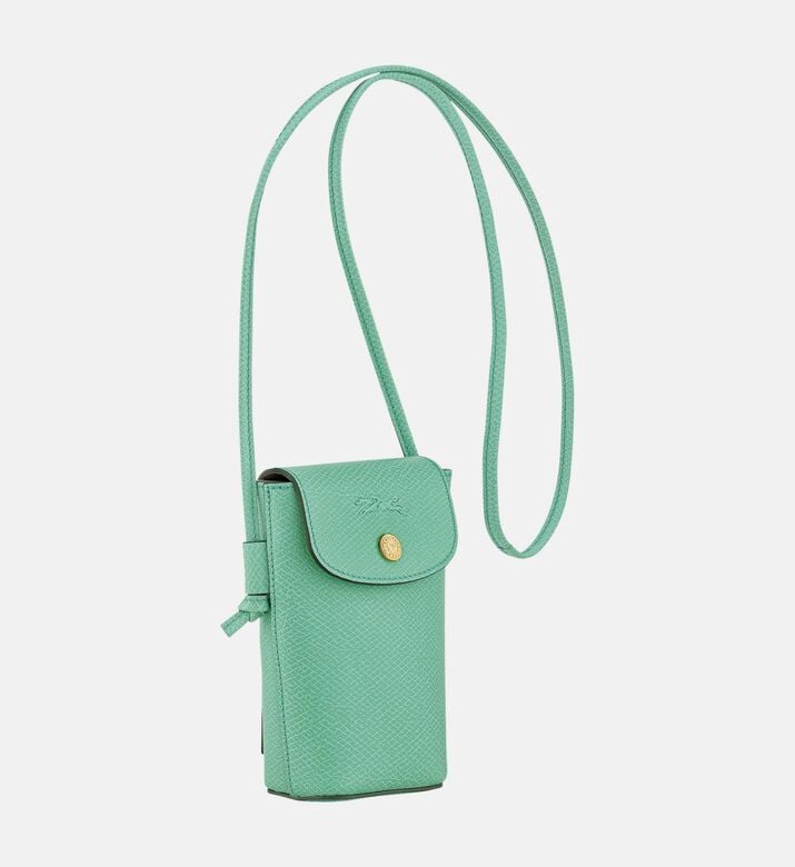 Longchamp Phonecase Epure, Light-green, Packshot View