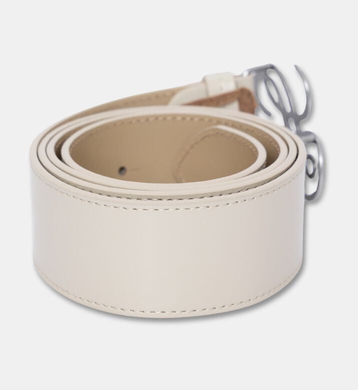 Luisa Spagnoli Belt Danville, Ivory, Packshot View