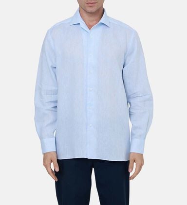 Pale Blush Linen Shirt