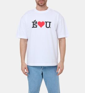 تيشيرت غرافيك بأكمام قصيرة