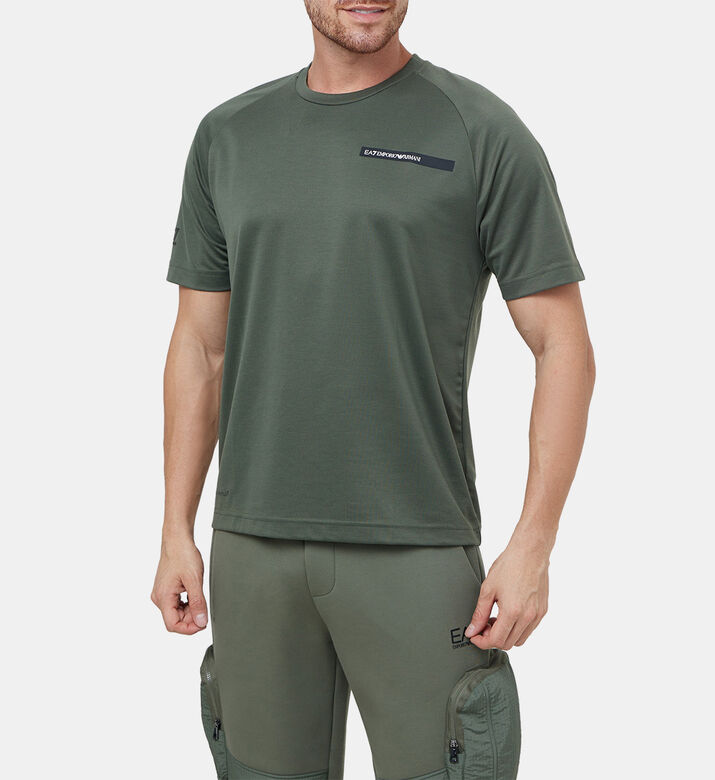 Athletic Mix Technical-fabric T-shirt Athletic Mix Technical-fabric T-shirt