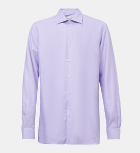 قميص قطن بياقة كلاسيكية