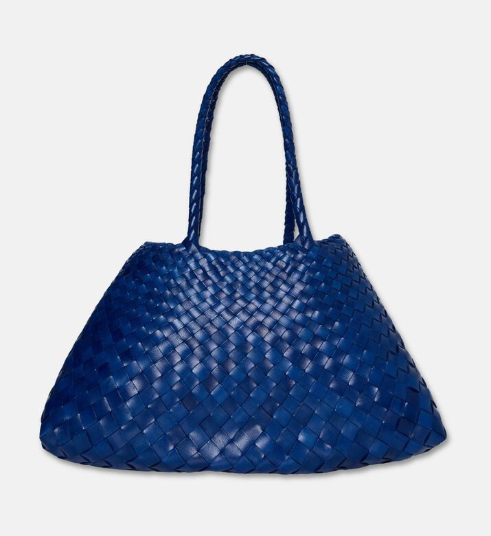 Dragon Diffusion Santa Croce Big Leather Bag, Navy, Packshot View