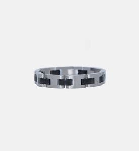Stainless Steel Black-details Bracelet