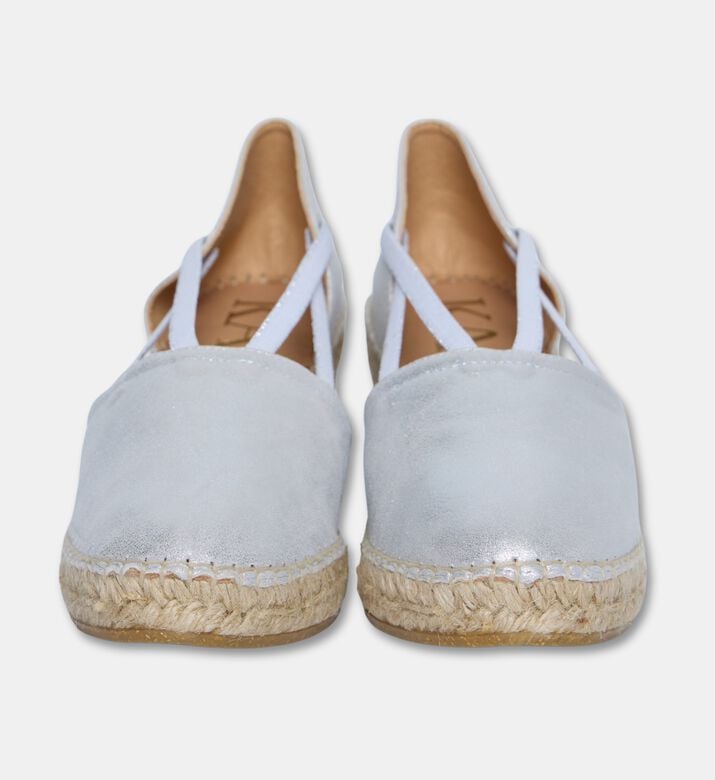 Kanna Shoes Sandal Wedge, Silver, Eu-40, Packshot View