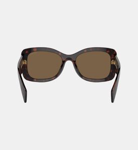 نظارة مربعة بنقشة تورتويز شيل 56