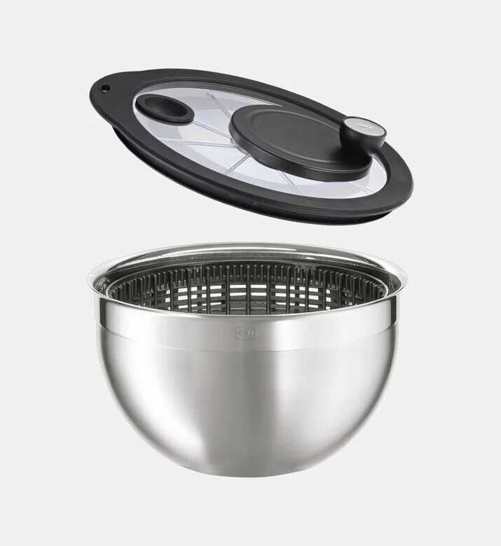 Rosle Glass Lid Salad Spinner, Packshot View