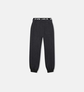 Jacquard Waist Jogging Pants