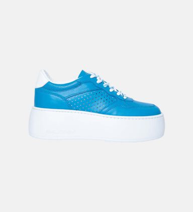 Perforated Leather Sneakers