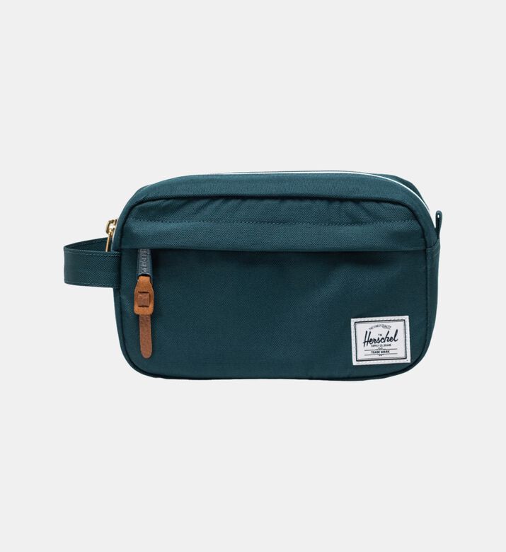 Grid Design Waterproof Zippered Closure Small Travel Kit