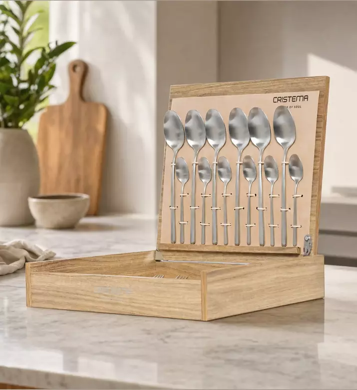 Cristema Tokyo Matte Cutlery Set 24-piece, Model View