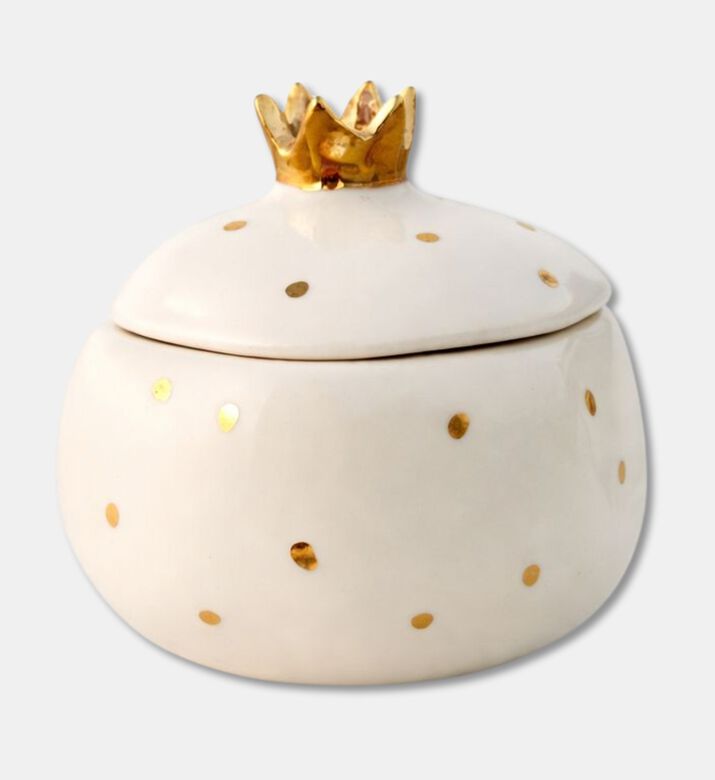 Tohfa Luxe Lidded Annar Soy Wax Single Candle, Packshot View