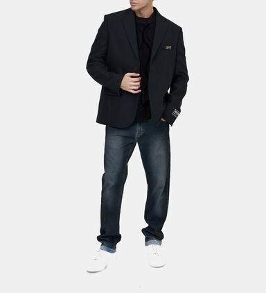 Chain Couture Loose-fit Sweatshirt
