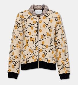 Forte-Forte Embroidered Bomber Jacket, Packshot View
