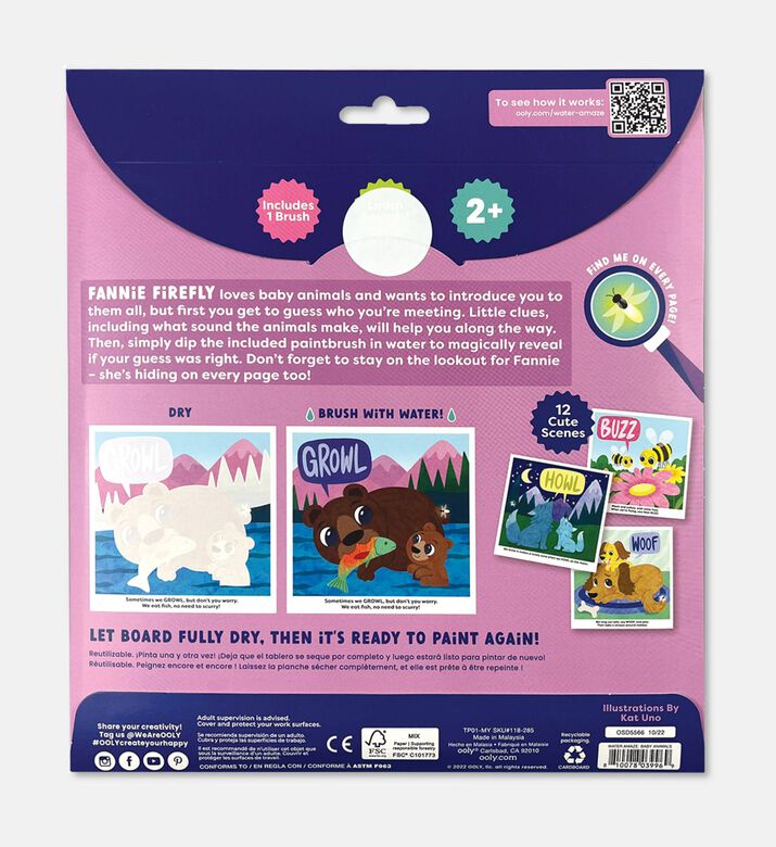Ooly Rev Board Wtr Amaze Bb Animal, Packshot View