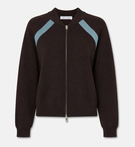 Samsoe Viscose-blend Zip Bomber Jacket, Packshot View