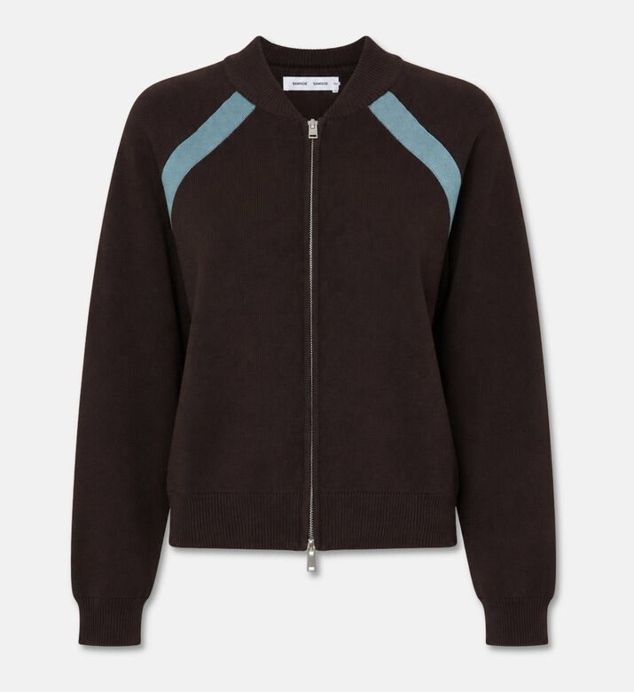Samsoe Viscose-blend Zip Bomber Jacket, Packshot View