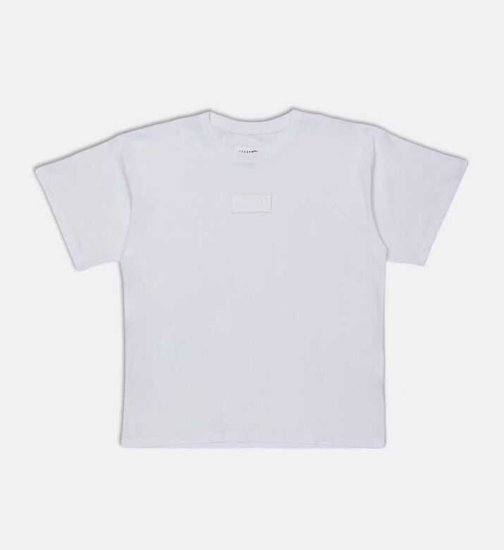 Embossed Logo Short-sleeve T-shirt