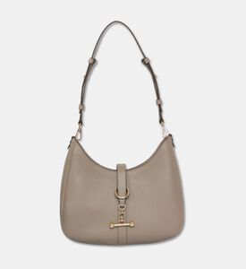 Strathberry Kite Fine Grain Leather Sling Bag, Taupe, Packshot View