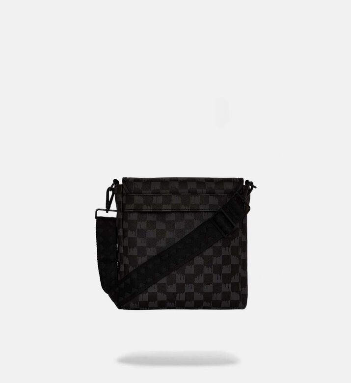 Drip Check Shark Messenger Sling Bag