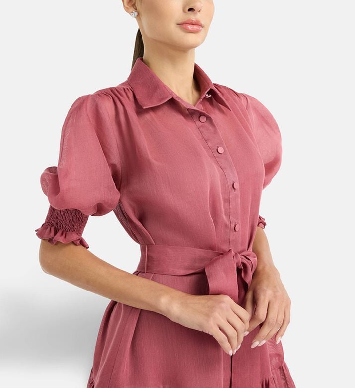 Carter and White Dress Julia, Model View