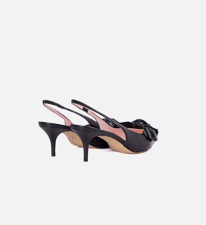 Leather Slingback Pumps Leather Slingback Pumps