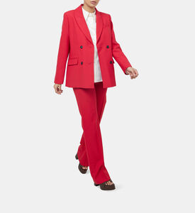 Peter Mid-rise Wool Trousers