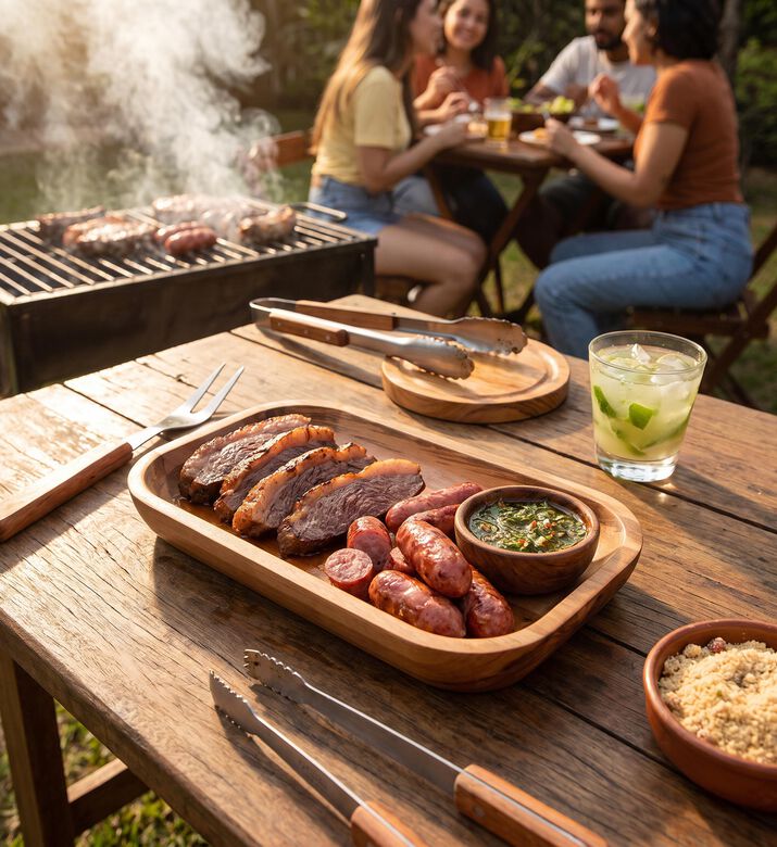 Tramontina Brazilian Barbeque Board - 46 X 30 Cm, Packshot View