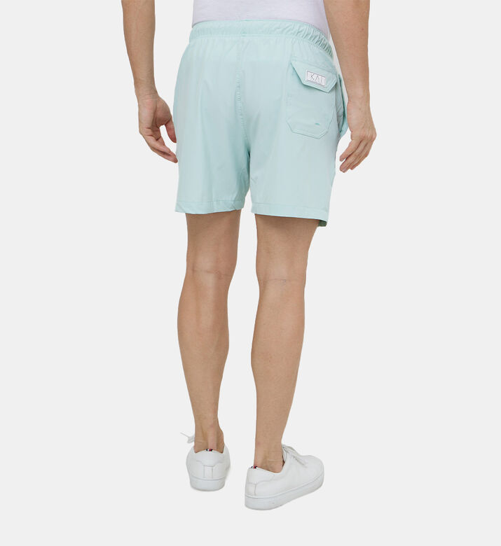 شورت سباحة بلون سادة للرجال