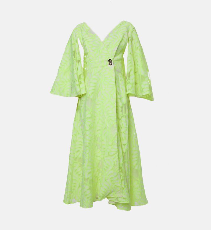 Poca and Poca Floral-print V-neck Dress, Packshot View