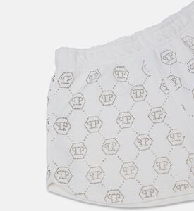 Philipp Plein Fleece Drawstring Shorts, Packshot View