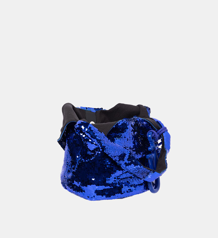 Sequin Top Handle Bag