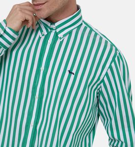 Casual Stripe-print Shirt