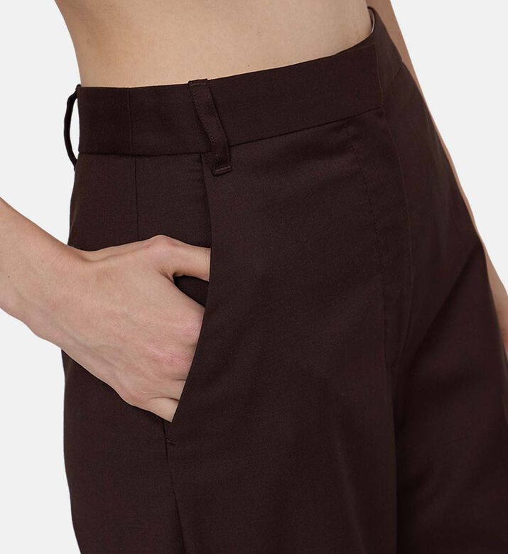 Two-tone Design Wide-leg Pants Two-tone Design Wide-leg Pants