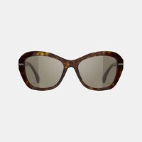 Tortoiseshell-print Cat-eye Sunglasses