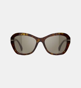 نظارات شمسية بنقشة صدف سلحفاة بنمط كات آي